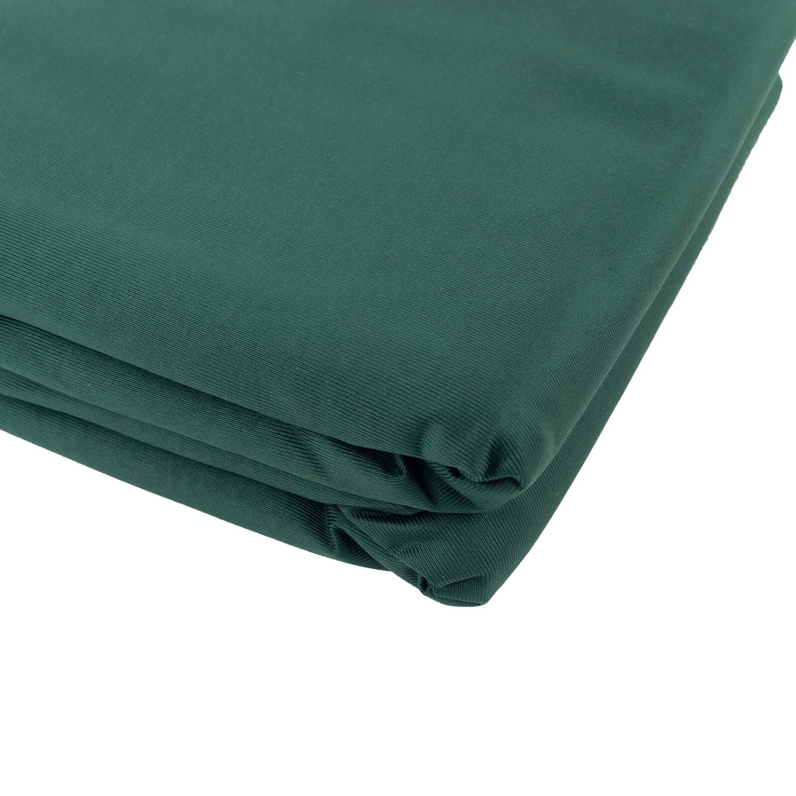 Hunter Emerald Green Scuba Polyester Fabric Roll, Wrinkle Free DIY Craft Fabric Bolt- 60"x10 Yards