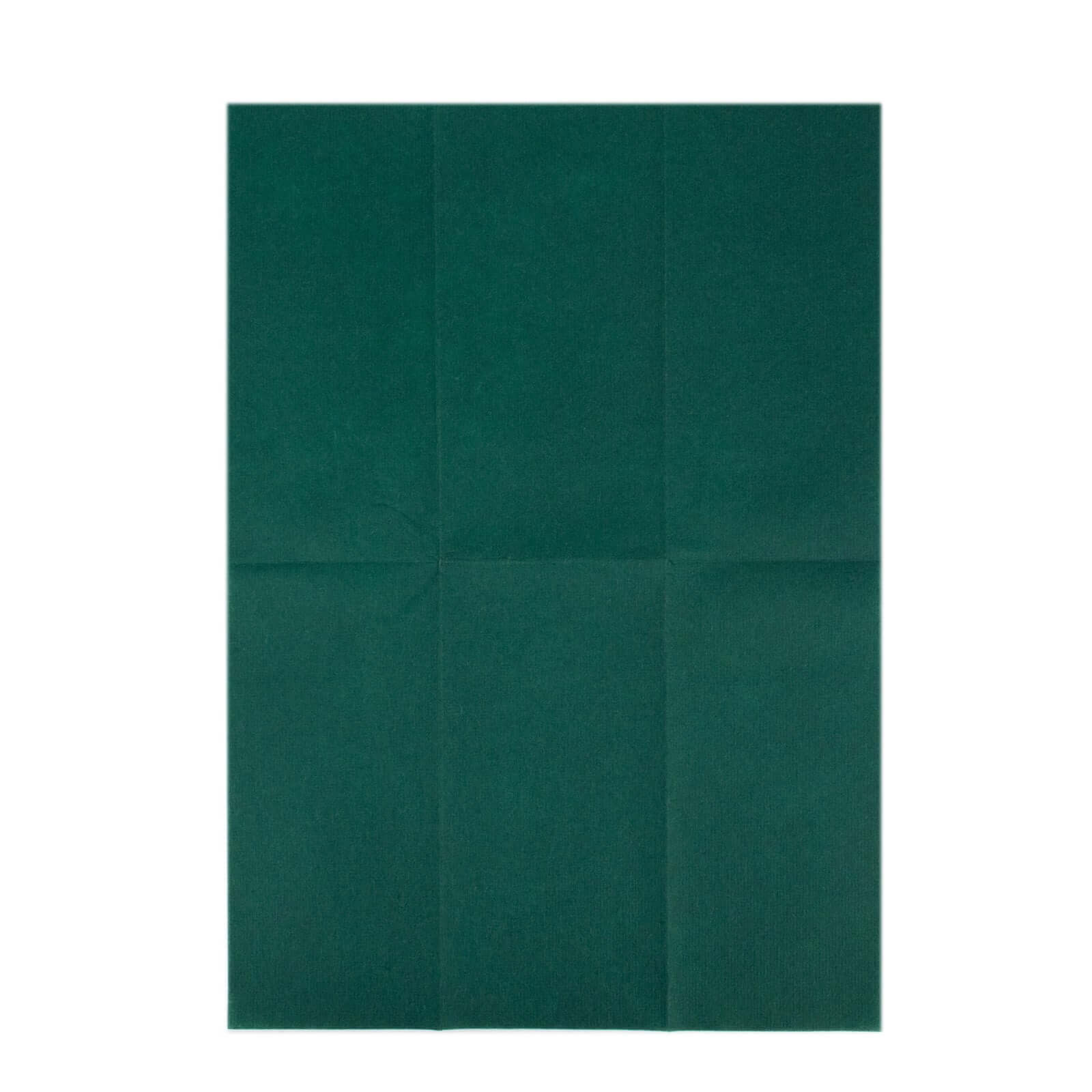 20 Pack Linen-Like Paper 8.5"x4" Napkins Hunter Emerald Green - Highly Absorbent & Disposable Airlaid Guest Towels