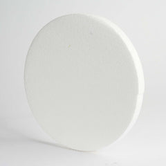 12 Pack 10" White StyroFoam Disc, DIY Polystyrene Foam Craft Supplies
