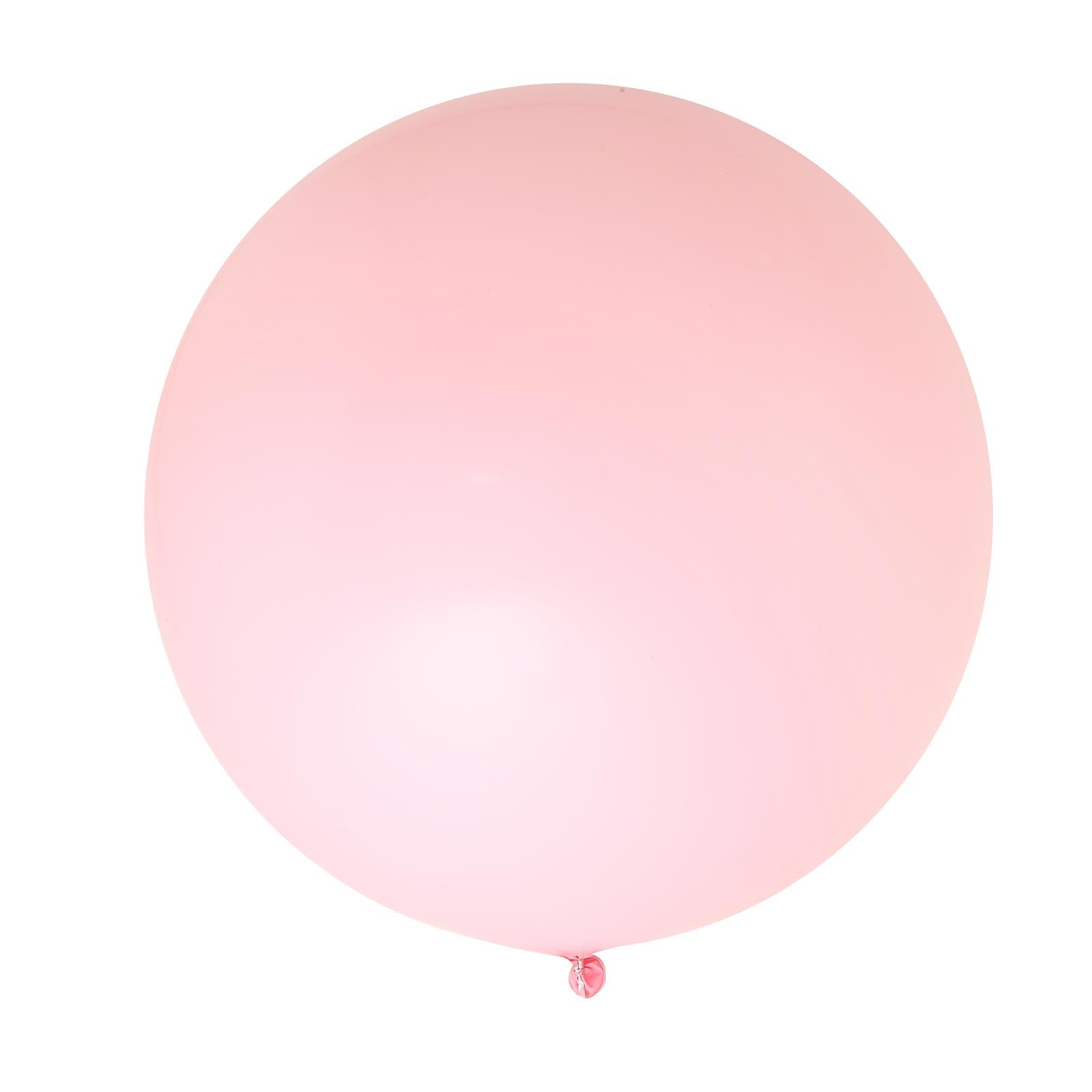 2 Pack 32" Large Matte Pastel Blush Helium or Air Latex Balloons