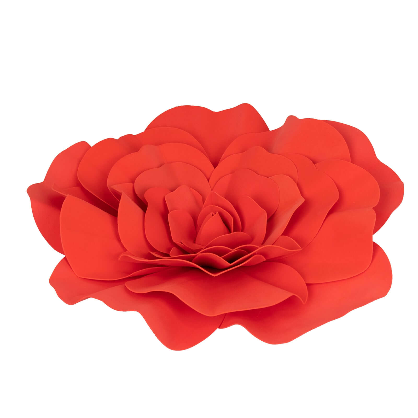 2 Pack 24" Large Red Real Touch Artificial Foam DIY Craft Roses